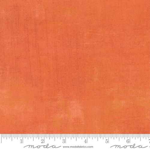 Orange Grunge Basics Papaya 44"/45" Per Yard Moda Fabrics & Supplies