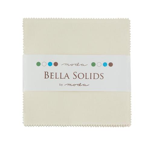 Ivory Bella Solids Charm Pack Precuts