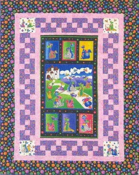 Castle Walls quilt pattern 378-SM by MountainPeek Creations