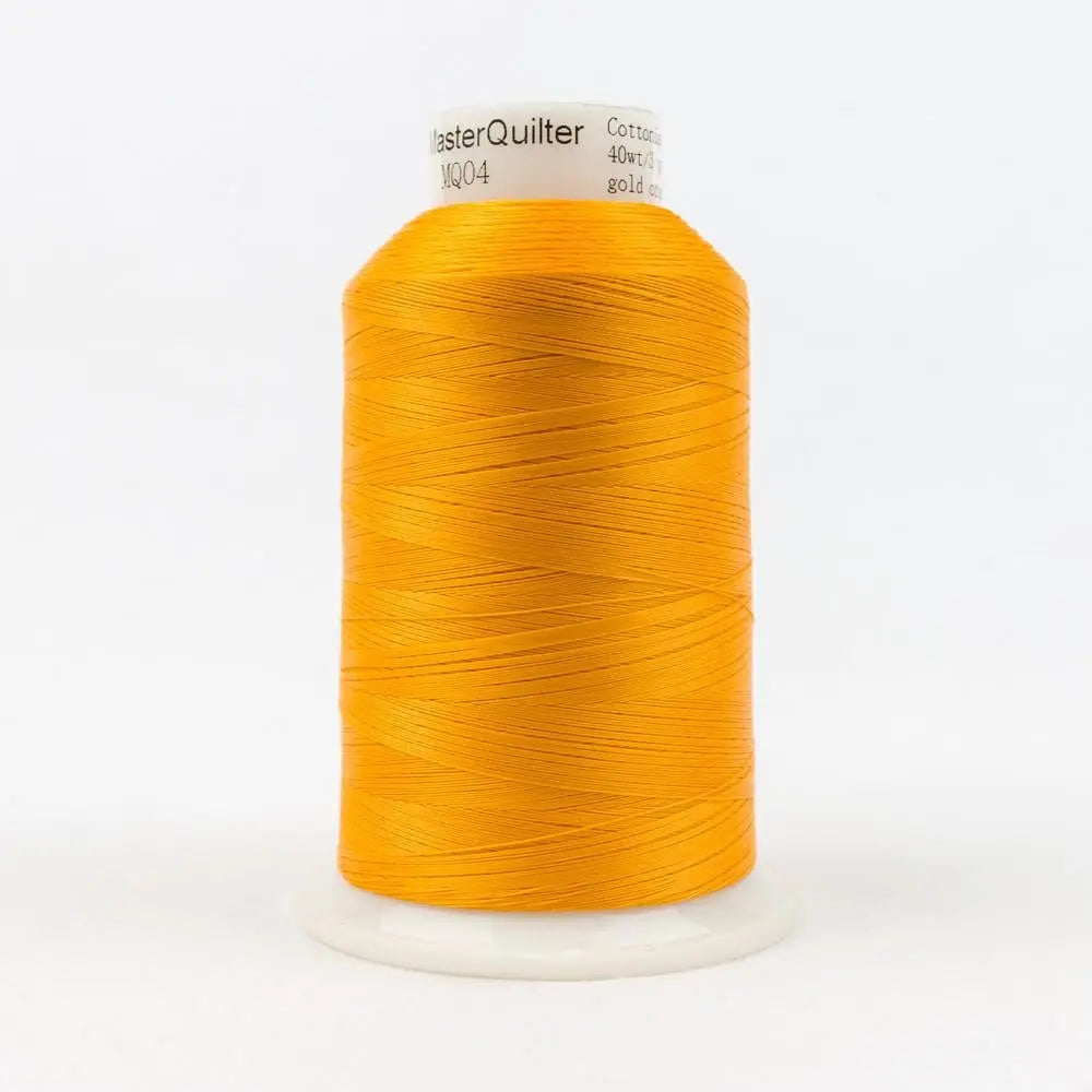 MQ04 - Master Quilter™ 40wt All Purpose Gold Orange Polyester Thread WonderFil USA