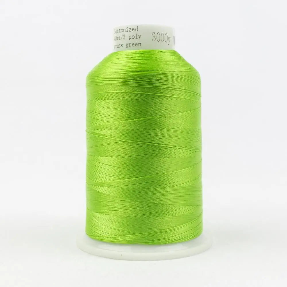 MQ26 - Master Quilter™ 40wt All Purpose Grass Green Polyester Thread WonderFil USA