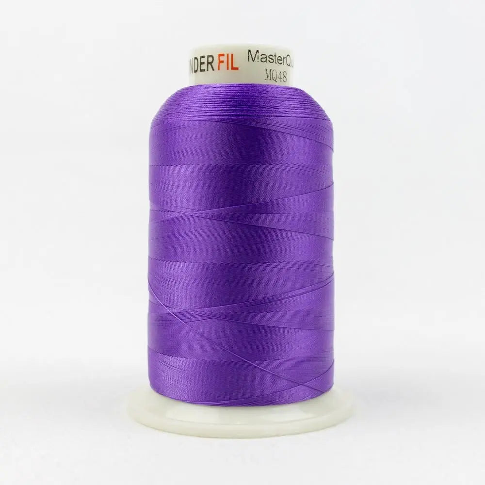 MQ48 - Master Quilter™ 40wt  All Purpose Violet Polyester Thread 40wt WonderFil USA