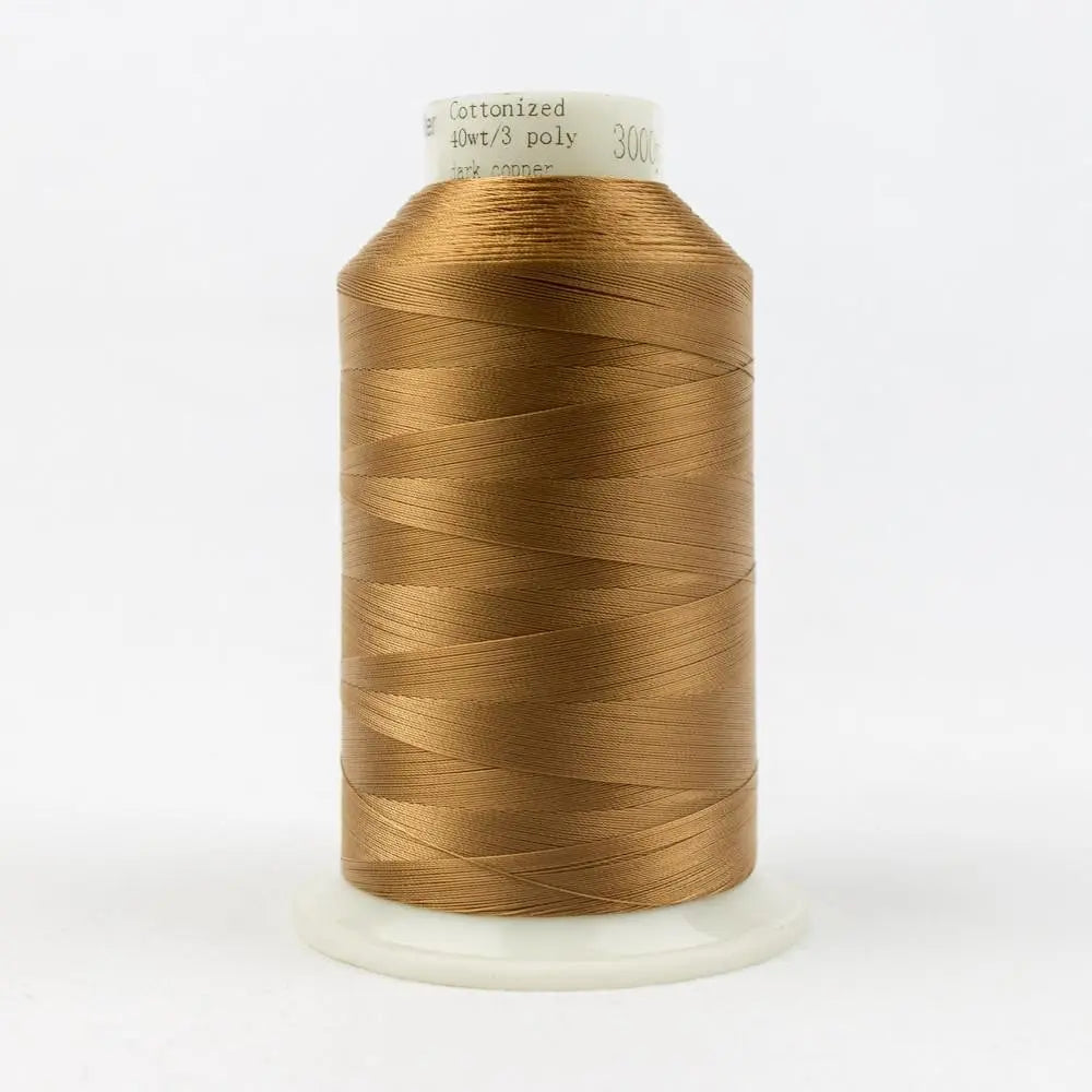 MQ58 - Master Quilter™ All Purpose Dark Copper Polyester Thread WonderFil USA