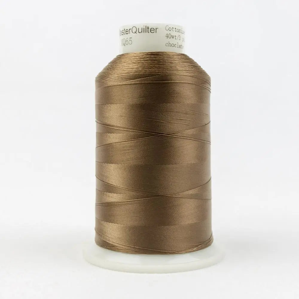 MQ65 - Master Quilter™ All Purpose Chocolate Polyester Thread WonderFil USA