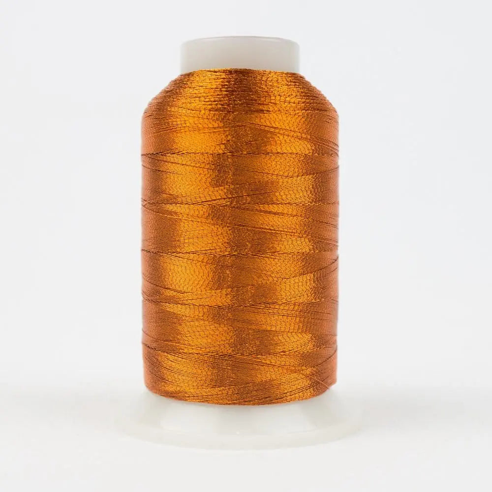 MT7713 - Spotlite™ 40wt Metallic Light Rust Thread WonderFil USA