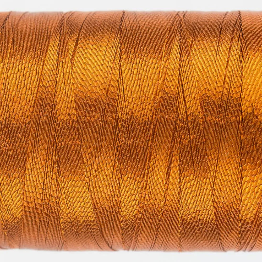 MT7713 - Spotlite™ 40wt Metallic Light Rust Thread WonderFil USA