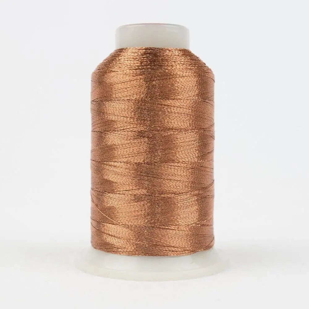 MT7721 - Spotlite™ 40wt Metallic Light Copper Thread WonderFil USA