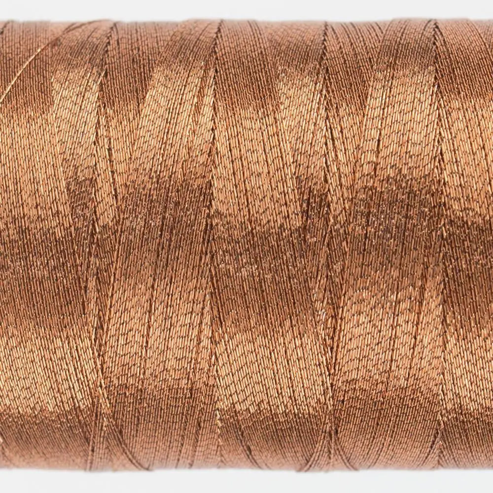 MT7721 - Spotlite™ 40wt Metallic Light Copper Thread WonderFil USA