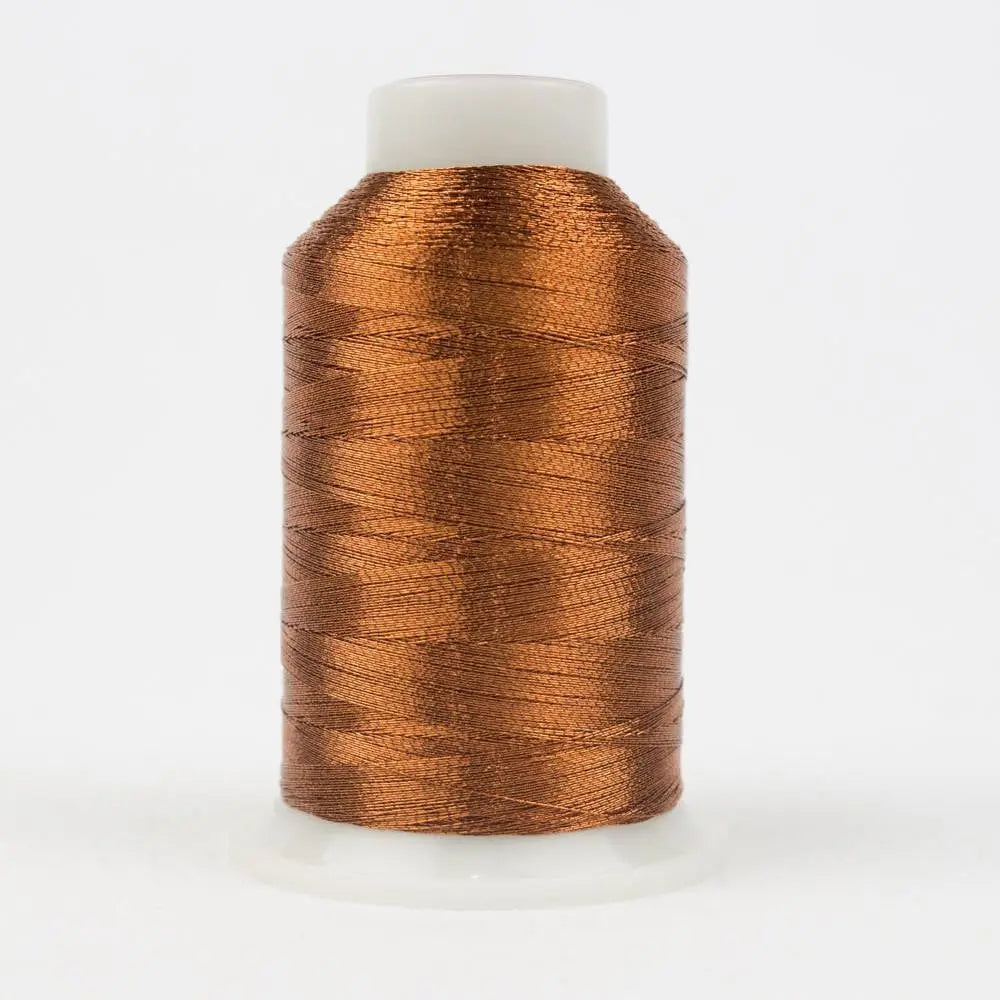 MT7722 - Spotlite™ 40wt Metallic Deep Copper Thread WonderFil USA