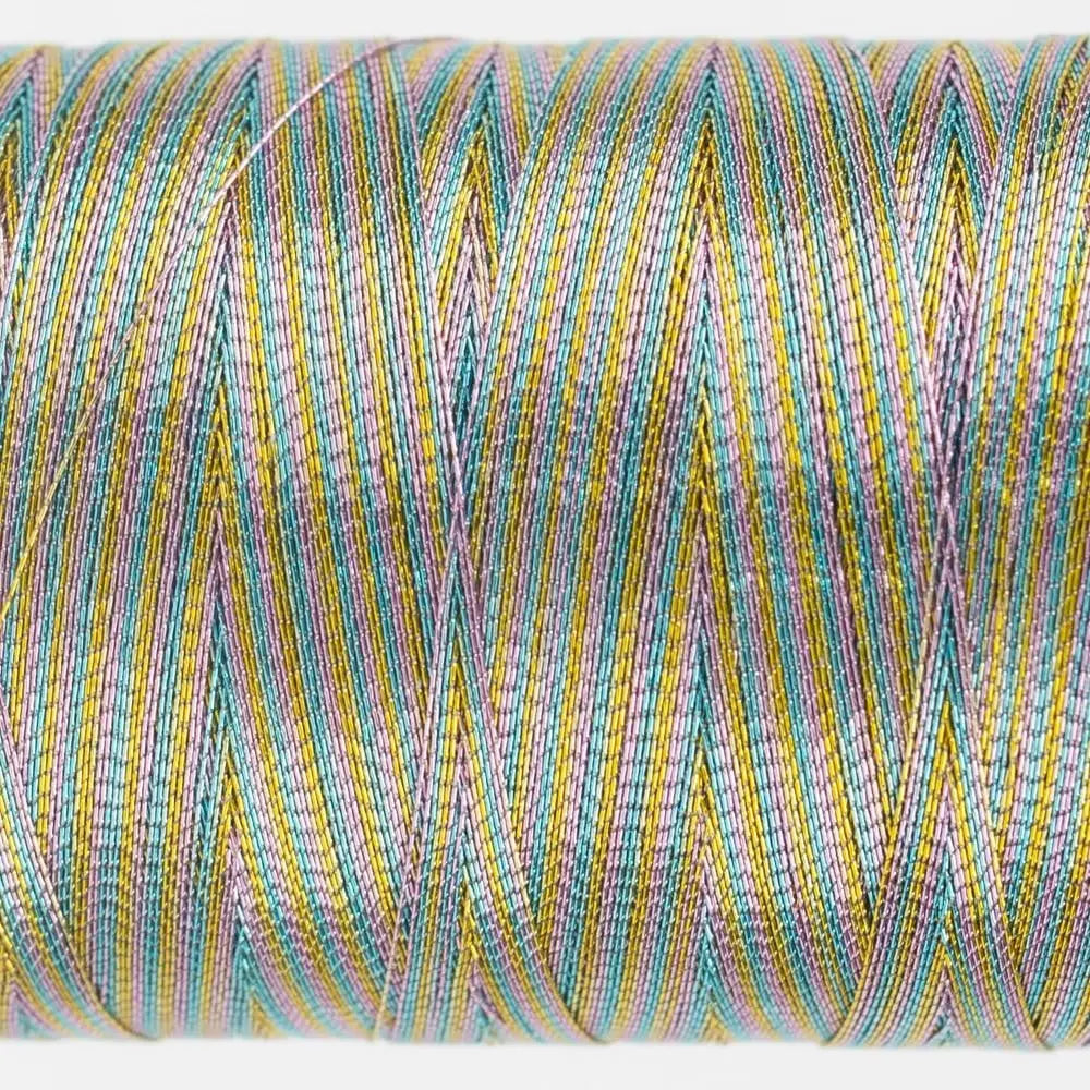 MT7731 - Spotlite™ 40wt Metallic Pastel Variegated Thread WonderFil USA
