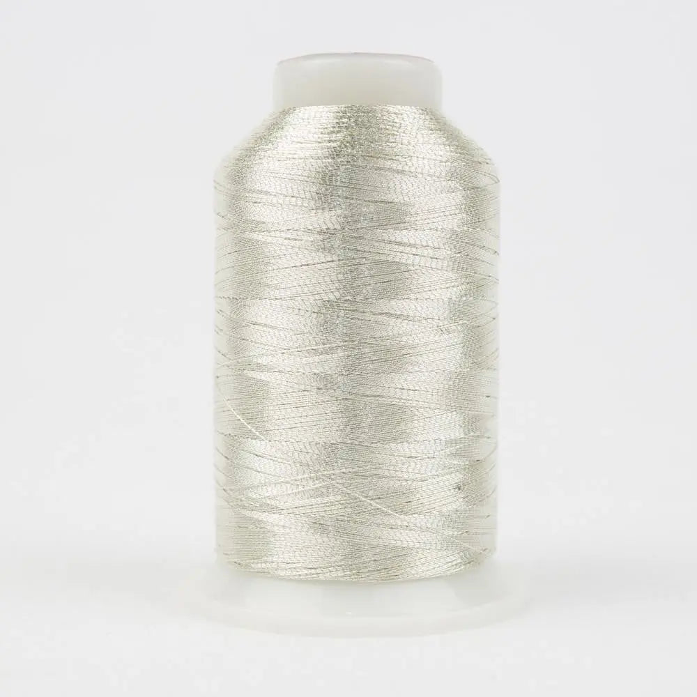 MT881 -  Spotlite™ 40wt Metallic Silver Thread WonderFil USA
