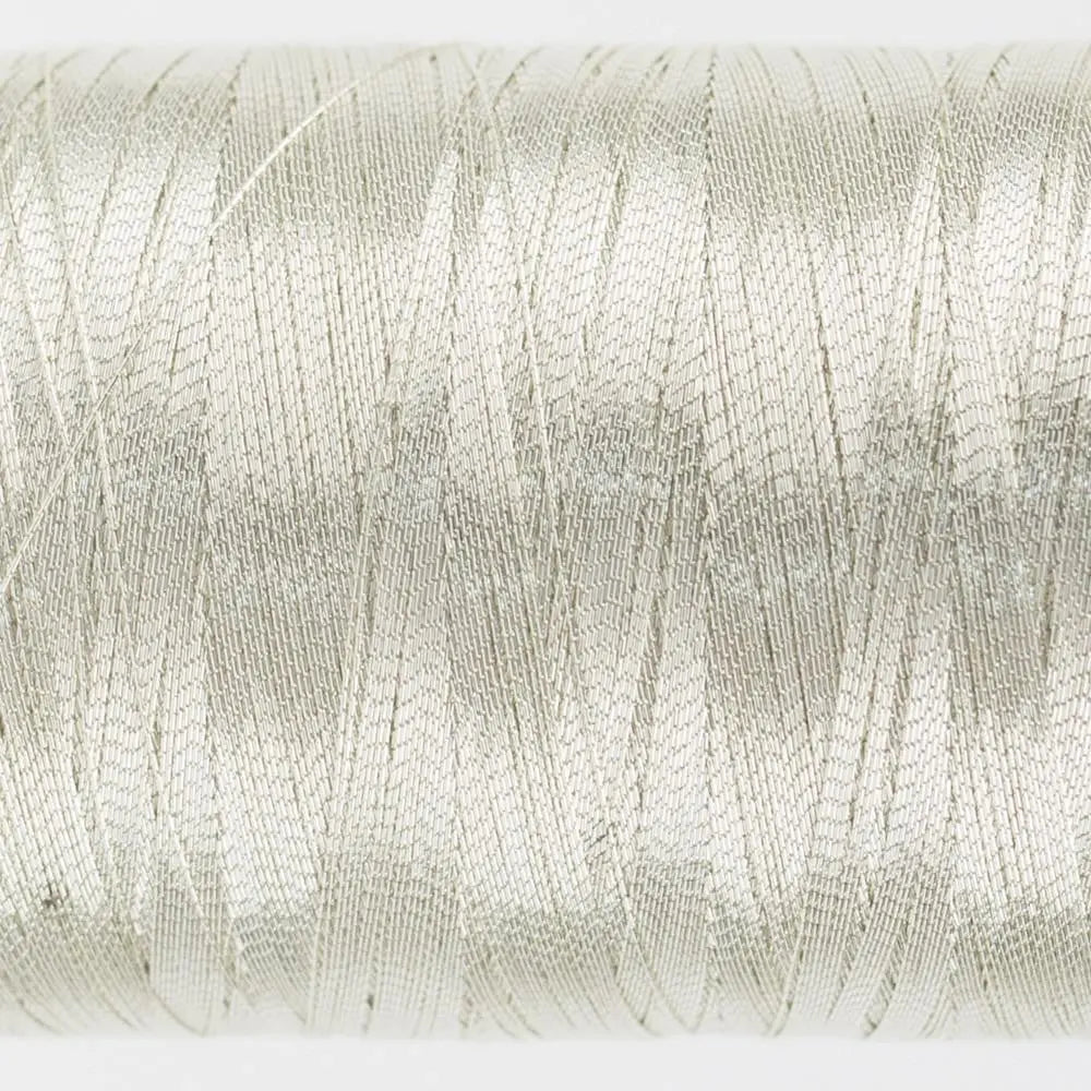 MT881 -  Spotlite™ 40wt Metallic Silver Thread WonderFil USA