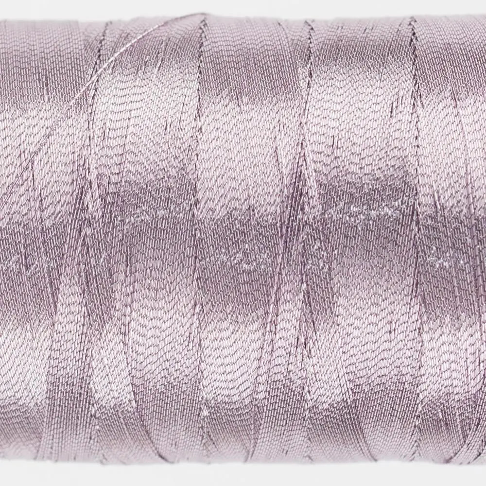 MT8846 - Spotlite™ 40wt Metallic Frosty Mauve Thread WonderFil USA