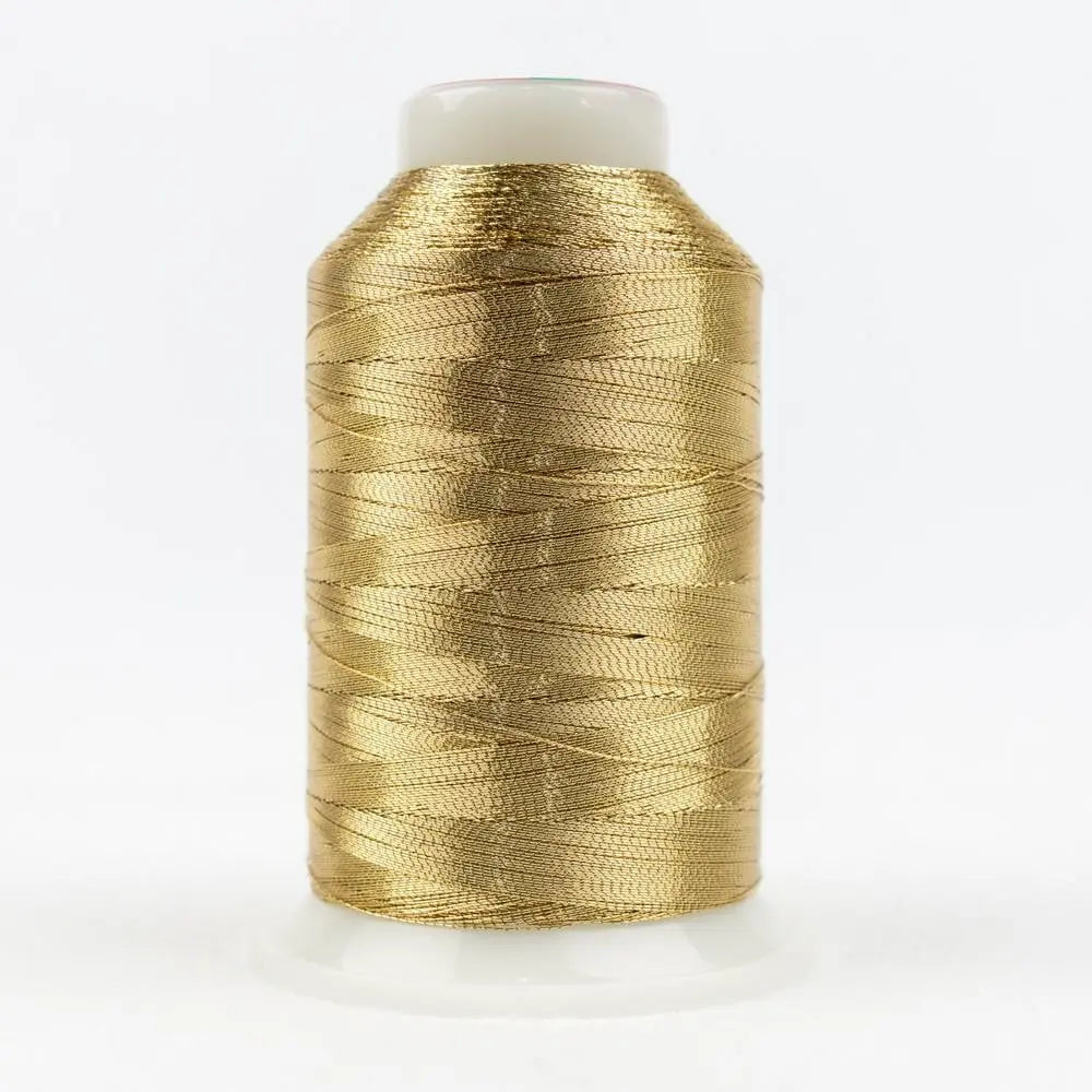 MT8847 - Spotlite™ 40wt Metallic Burnished Gold Thread - Linda's
