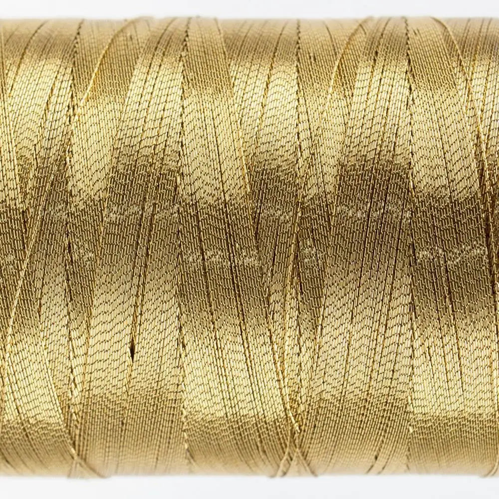 MT8847 - Spotlite™ 40wt Metallic Burnished Gold Thread WonderFil USA