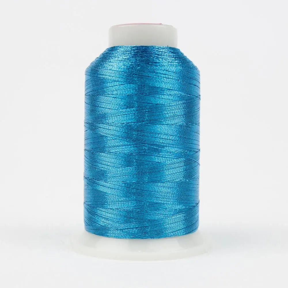 MT8849 - Spotlite™ 40wt Metallic Aqua Thread WonderFil USA