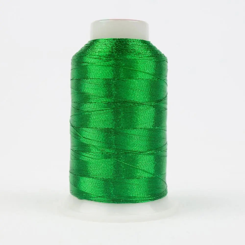 MT8867 - Spotlite™ 40wt Metallic Green Thread WonderFil USA