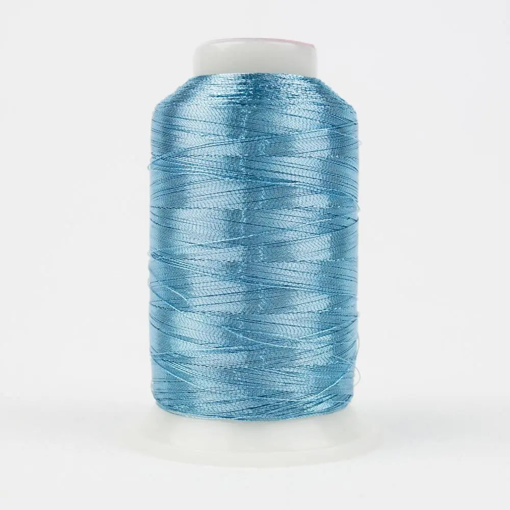 MT8872 - Spotlite™ 40wt Metallic Light Blue Thread WonderFil USA
