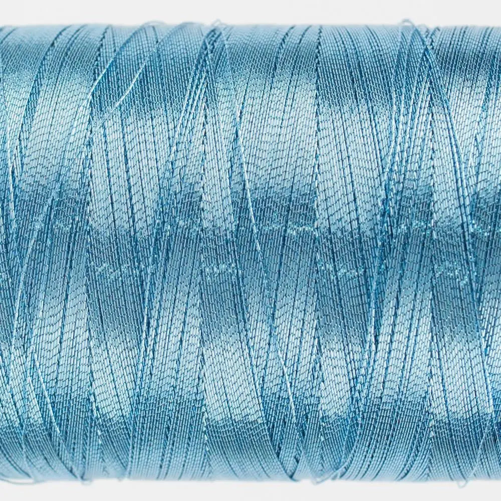 MT8872 - Spotlite™ 40wt Metallic Light Blue Thread WonderFil USA