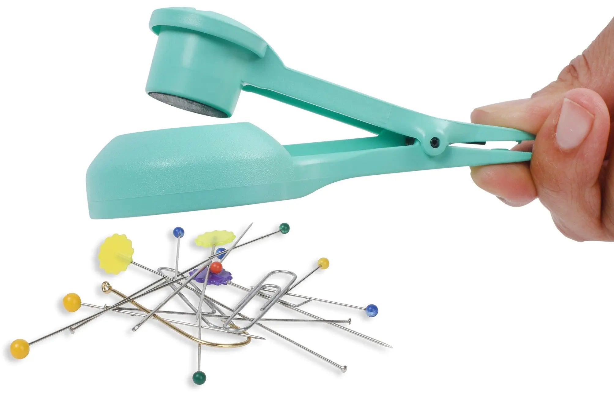 MagnaFingers Pick-up/Release - Aqua - Linda's Electric Quilters