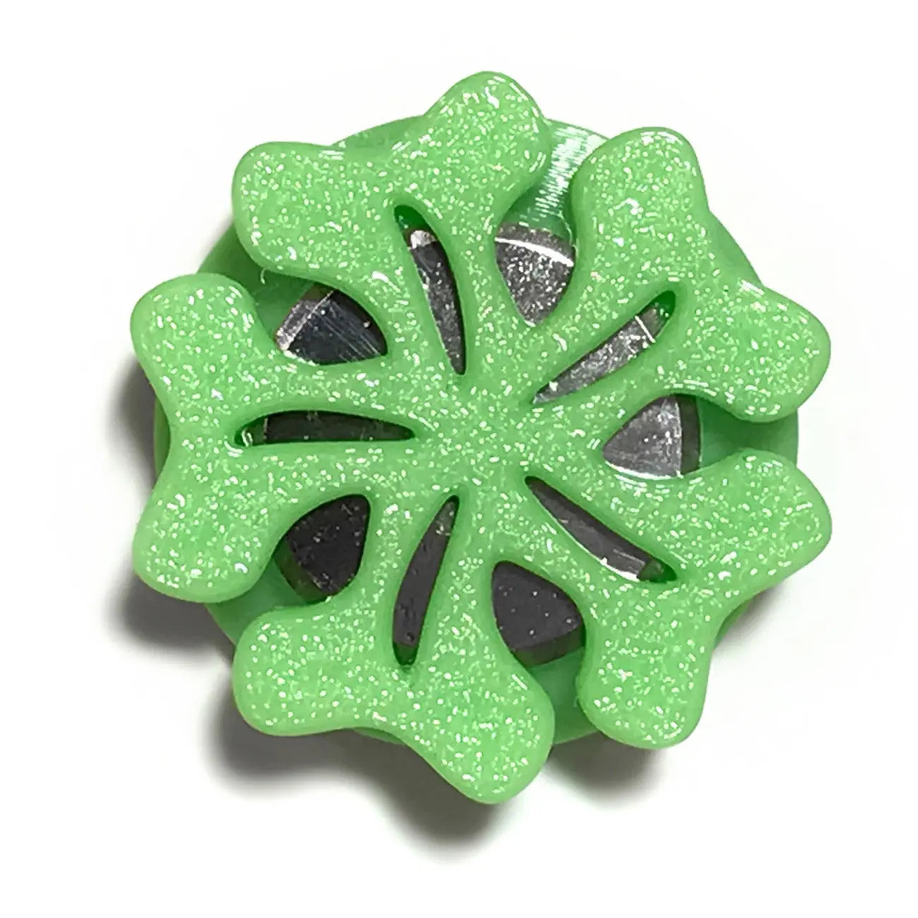 Magnetic Thread Cutter Lime - Linda's Electric Quilters