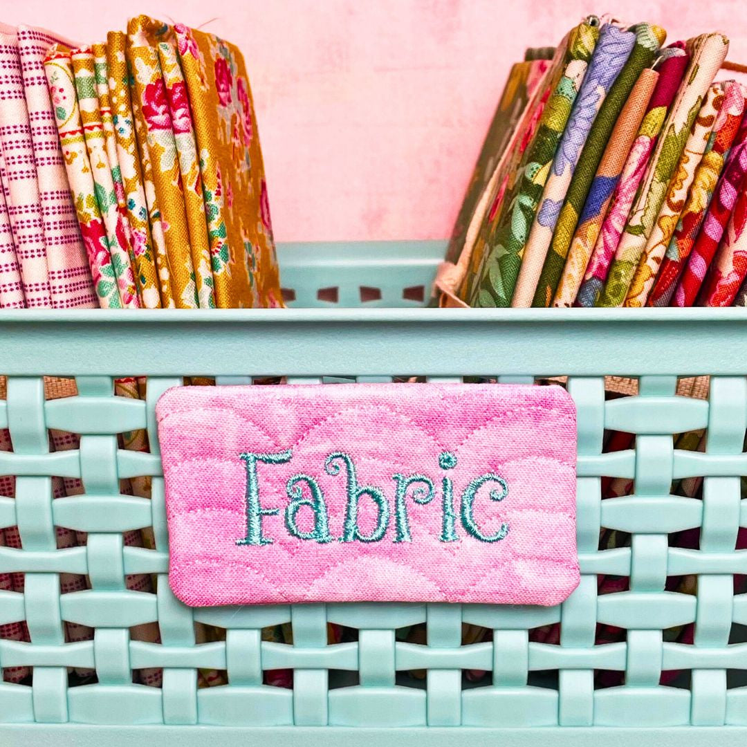 Magnetic Magic Labels In the Hoop Machine Embroidery Design Set Pickle Pie Designs