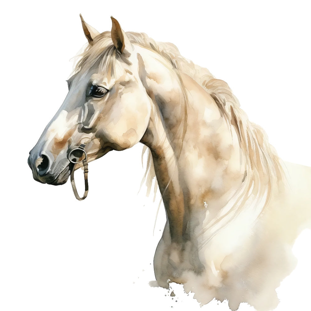 Majestic Horse Fabric Panel 15