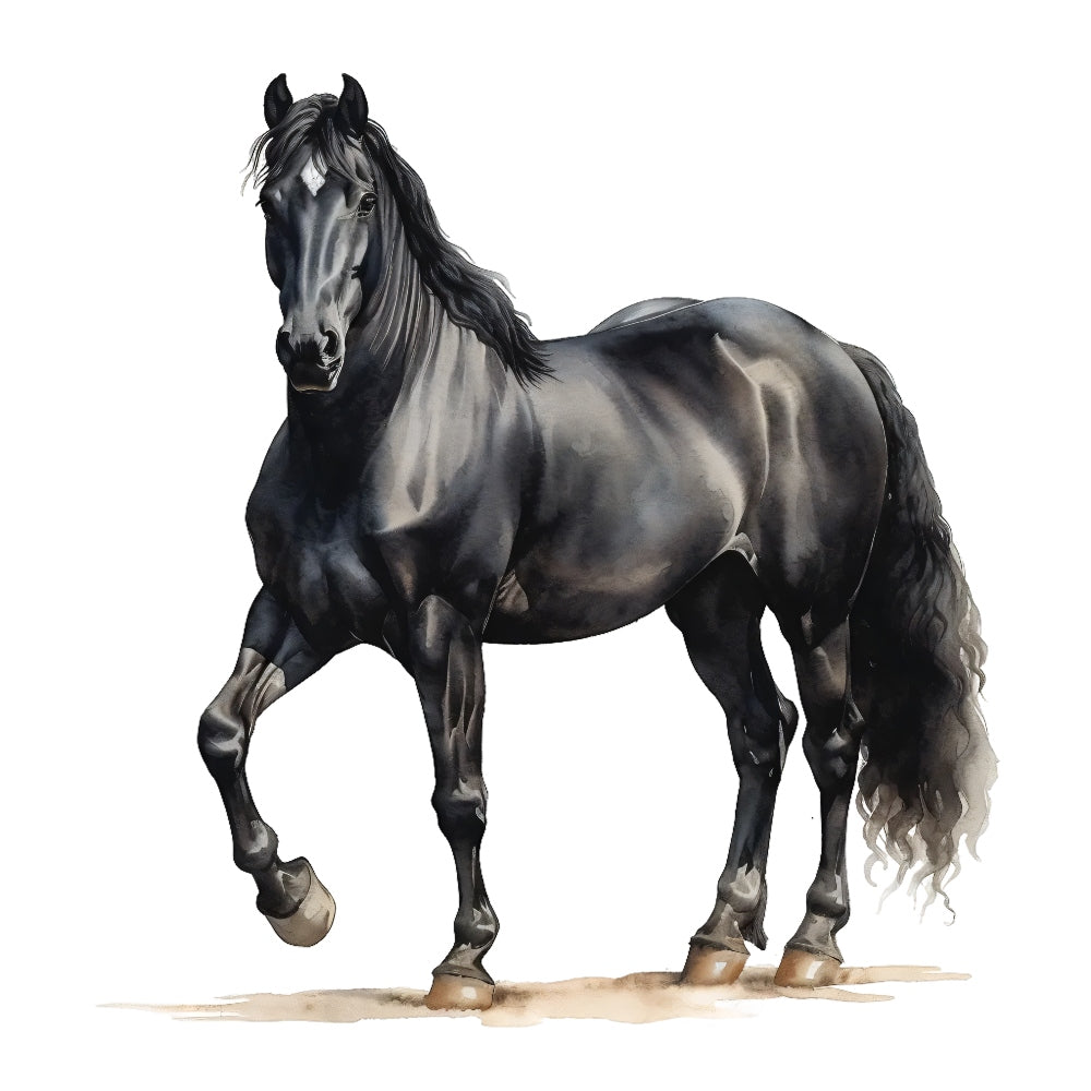 Majestic Horse Fabric Panel 19