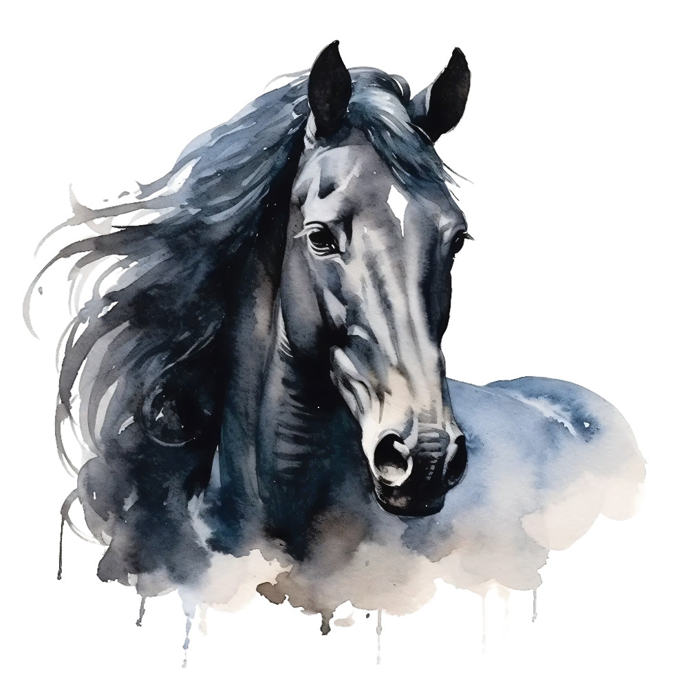 Majestic Horse Fabric Panel 20 QuiltingFabricPanels