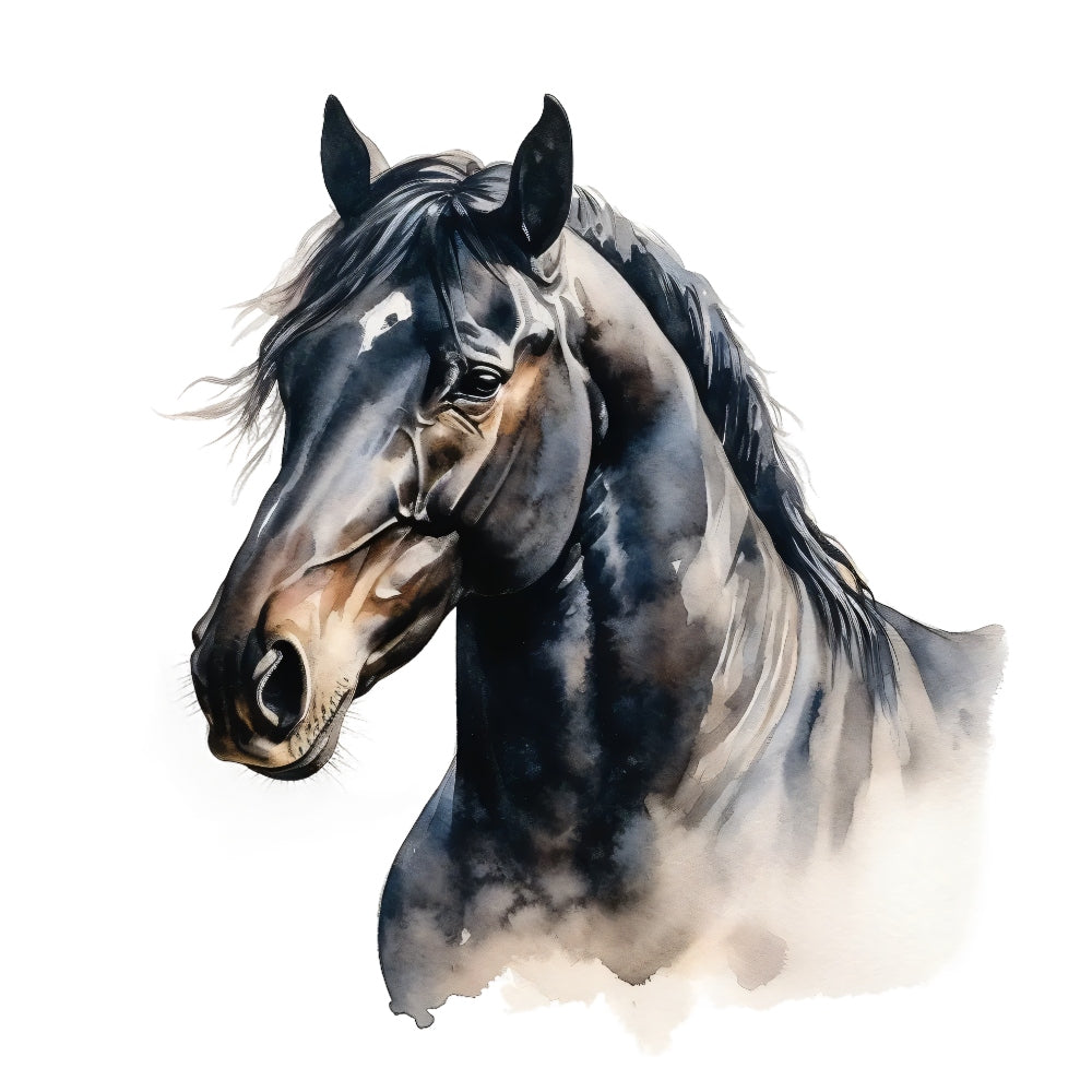 Majestic Horse Fabric Panel 22