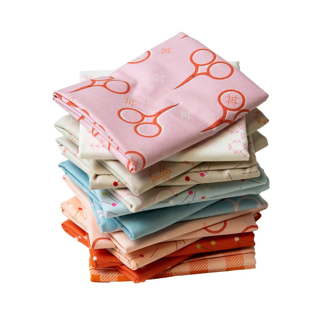 Make Time Fat Quarter Bundle - Set of 15 Linda's Electric Quilters