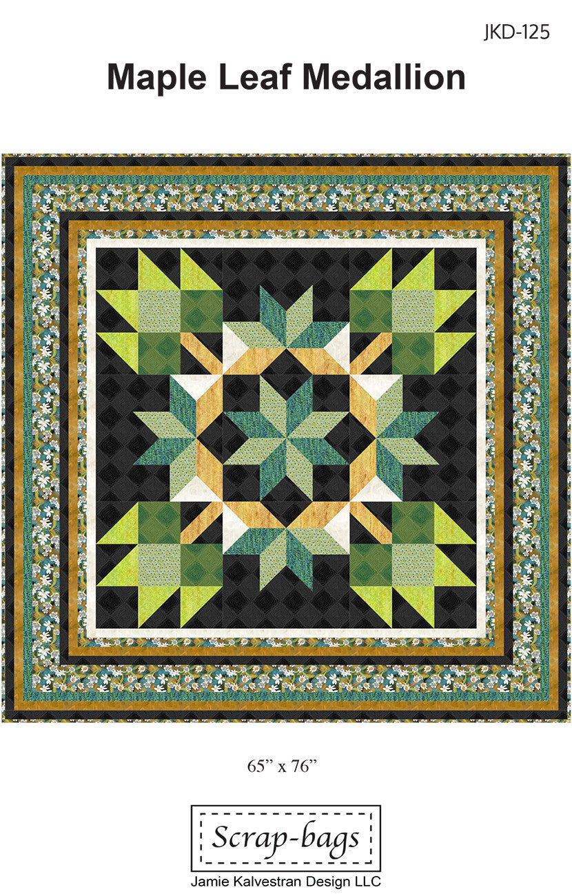 Maple Leaf Medallion Quilt