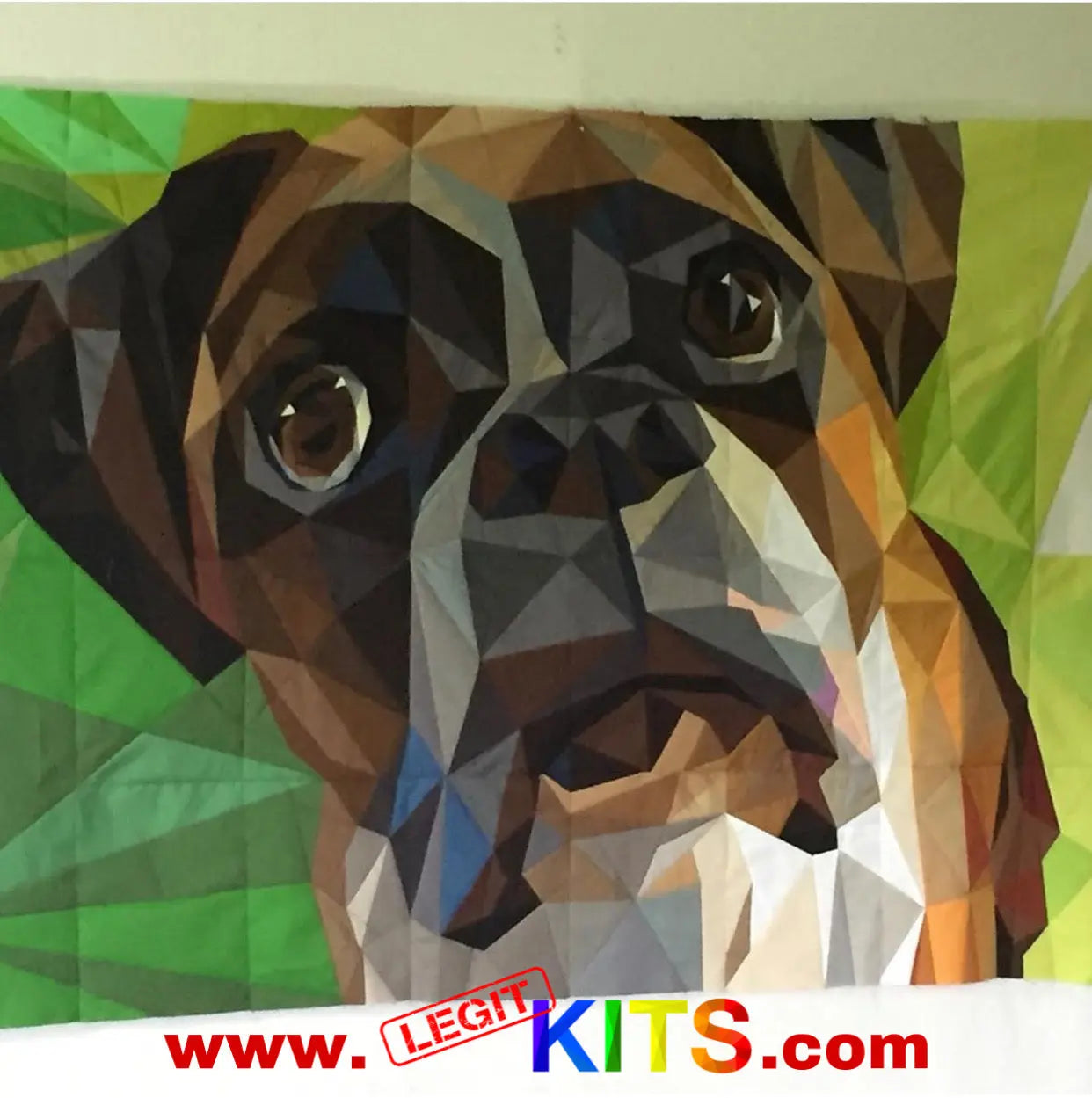 Margot the Boxer Quilt Kit Legit Kits