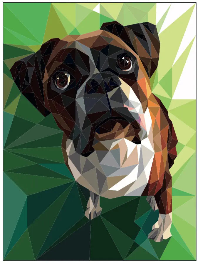 Margot the Boxer Quilt Kit Legit Kits