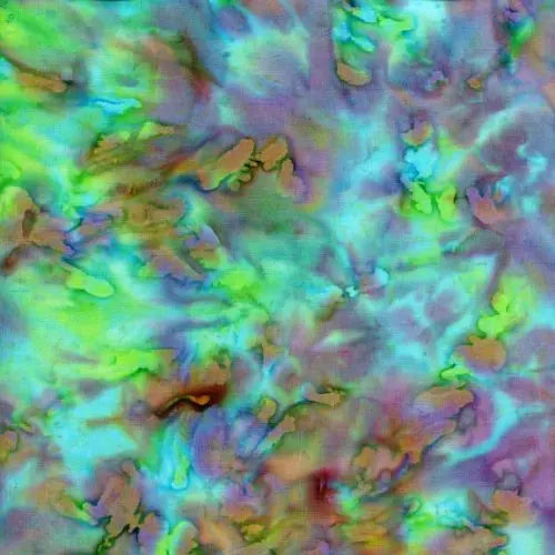 Marvelous Multis - Mardigras Cotton 44"/45" Fabric Per Yard Island Batik