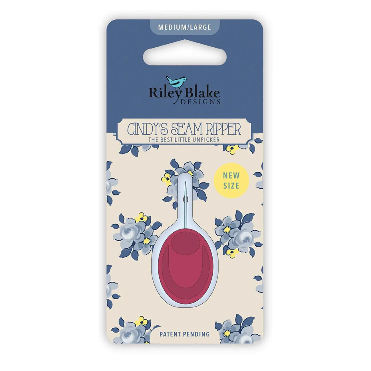 Medium/Large Cindy's Seam Ripper Red - Linda's Electric Quilters