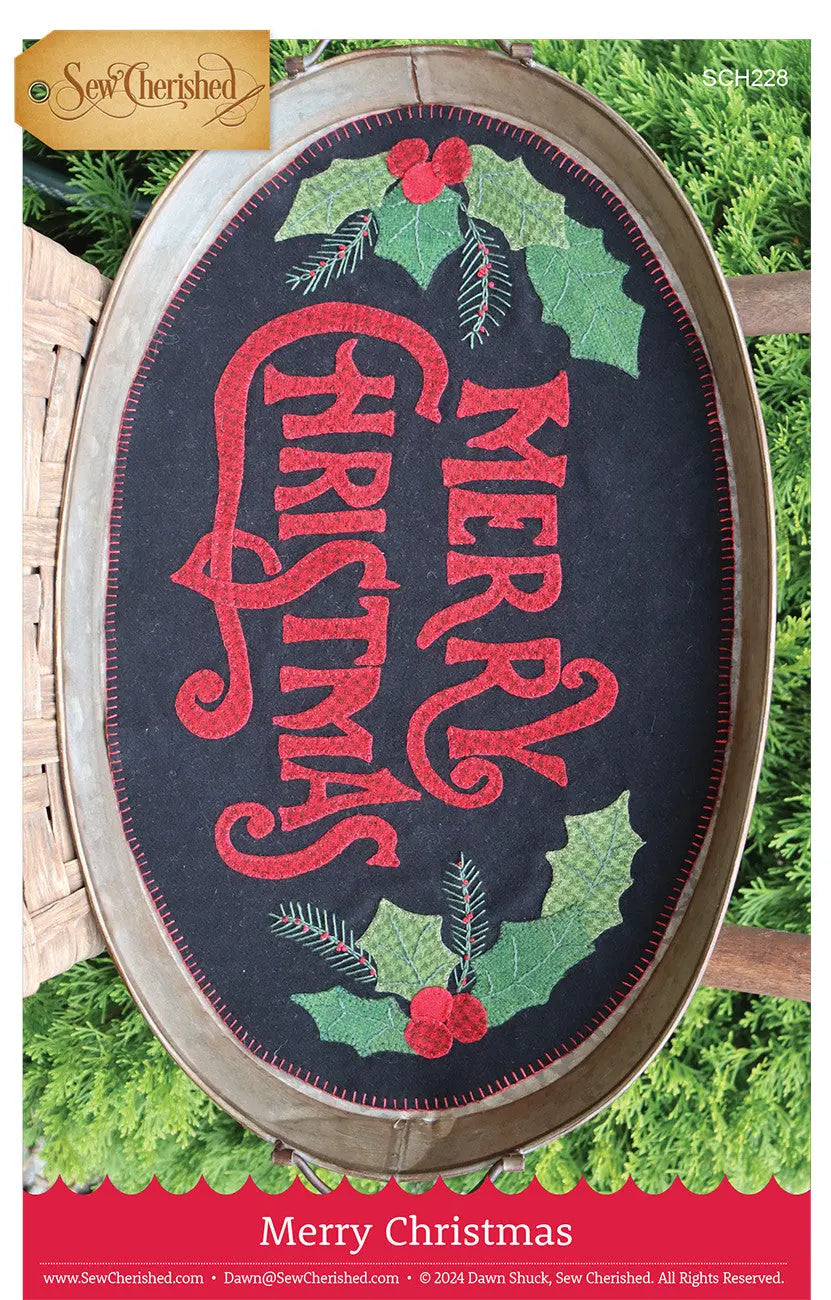 Merry Christmas Wool Checker Distributor