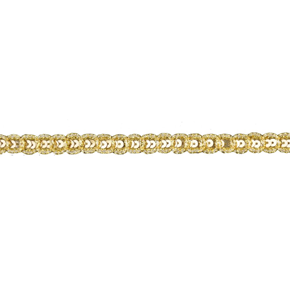 Metallic Gimp Trim - 5/8" Width (25 Yard Roll) - BG-2000-10 Gold