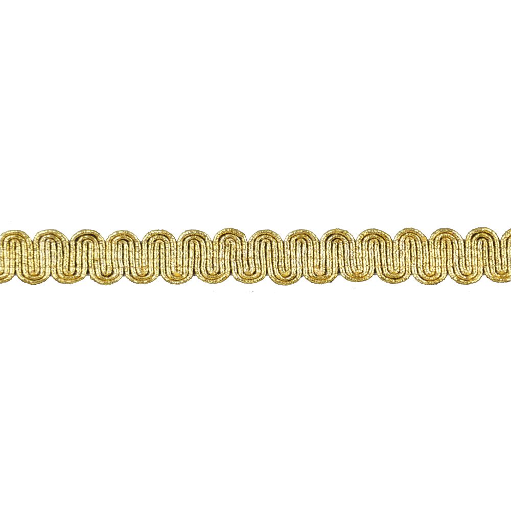 Metallic Gimp Trim - 5/8" Width (25 Yard Roll) - BG-2003-10 Gold