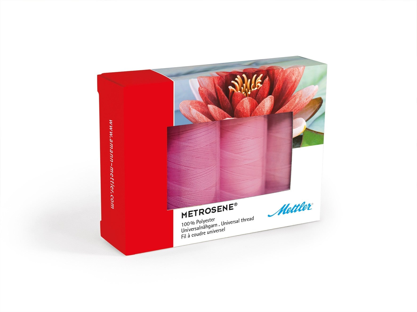 Metrosene Thread Set 4 Spools Pink