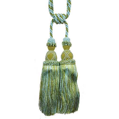 Milante Collection - 11" Length-DOUBLE TASSEL TIEBACK - 2PC