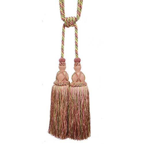 Milante Collection - 11" Length-DOUBLE TASSEL TIEBACK - 2PC