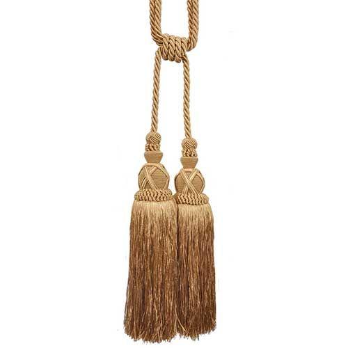 Milante Collection - 11" Length-DOUBLE TASSEL TIEBACK - 2PC