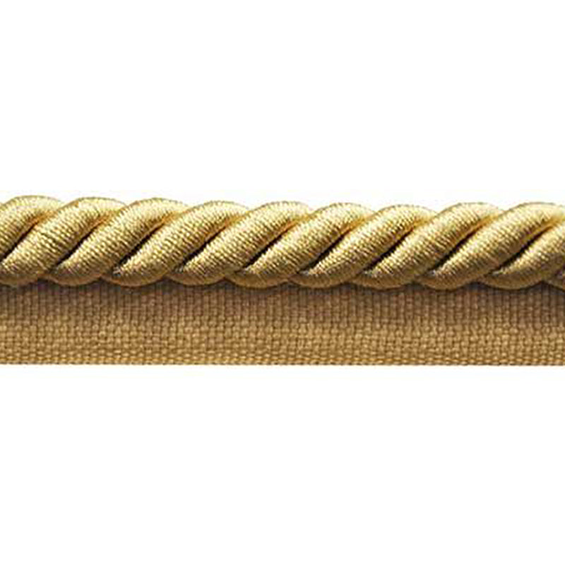Milante Collection - 3/8" CORD WITH LIP (50 Yard Roll) - BC-1023-61 Gold