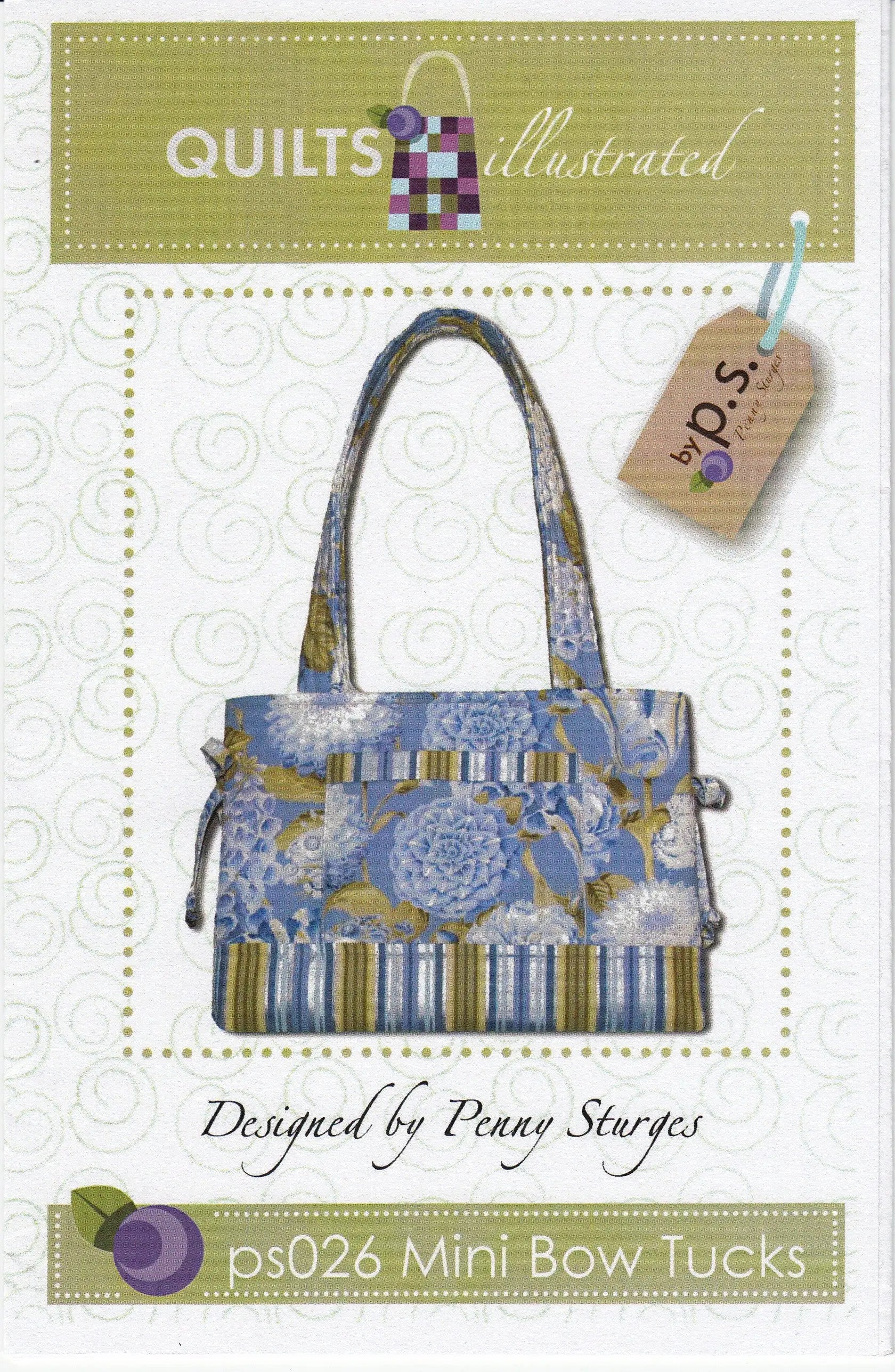 Mini Bow Tucks Bag - Linda's Electric Quilters