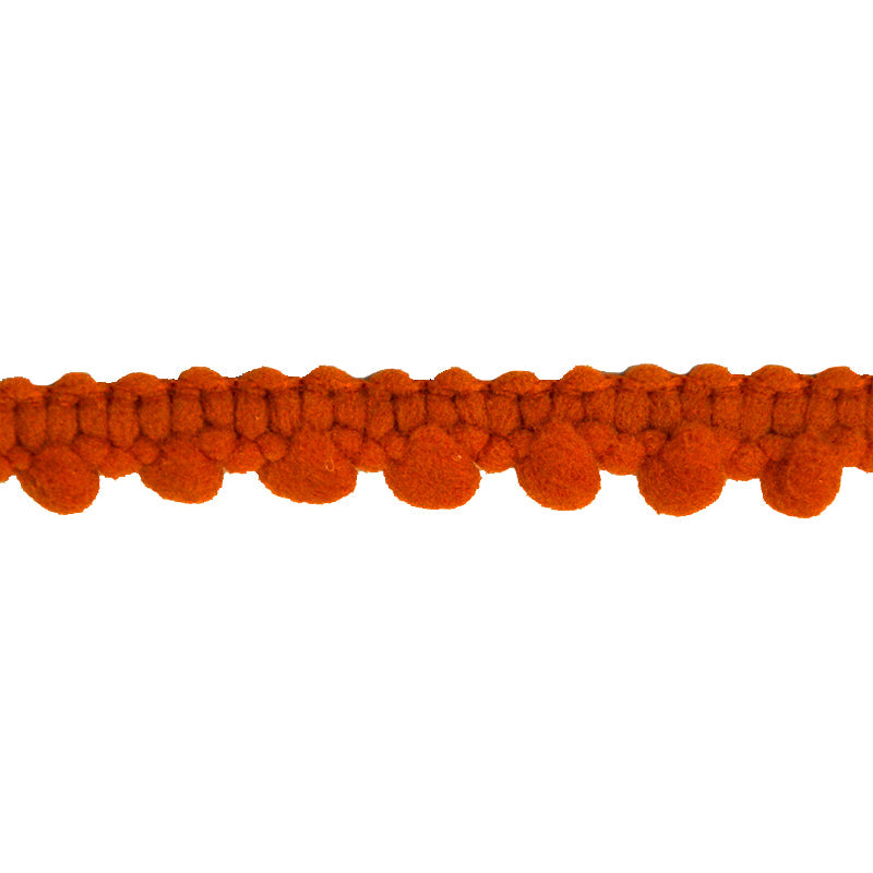 Mini Pom Pom Collection - 1/4" width X 25-Yard Roll in Brick