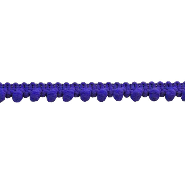 Mini Pom Pom Collection - 1/4" width X 25 Yards in Purple