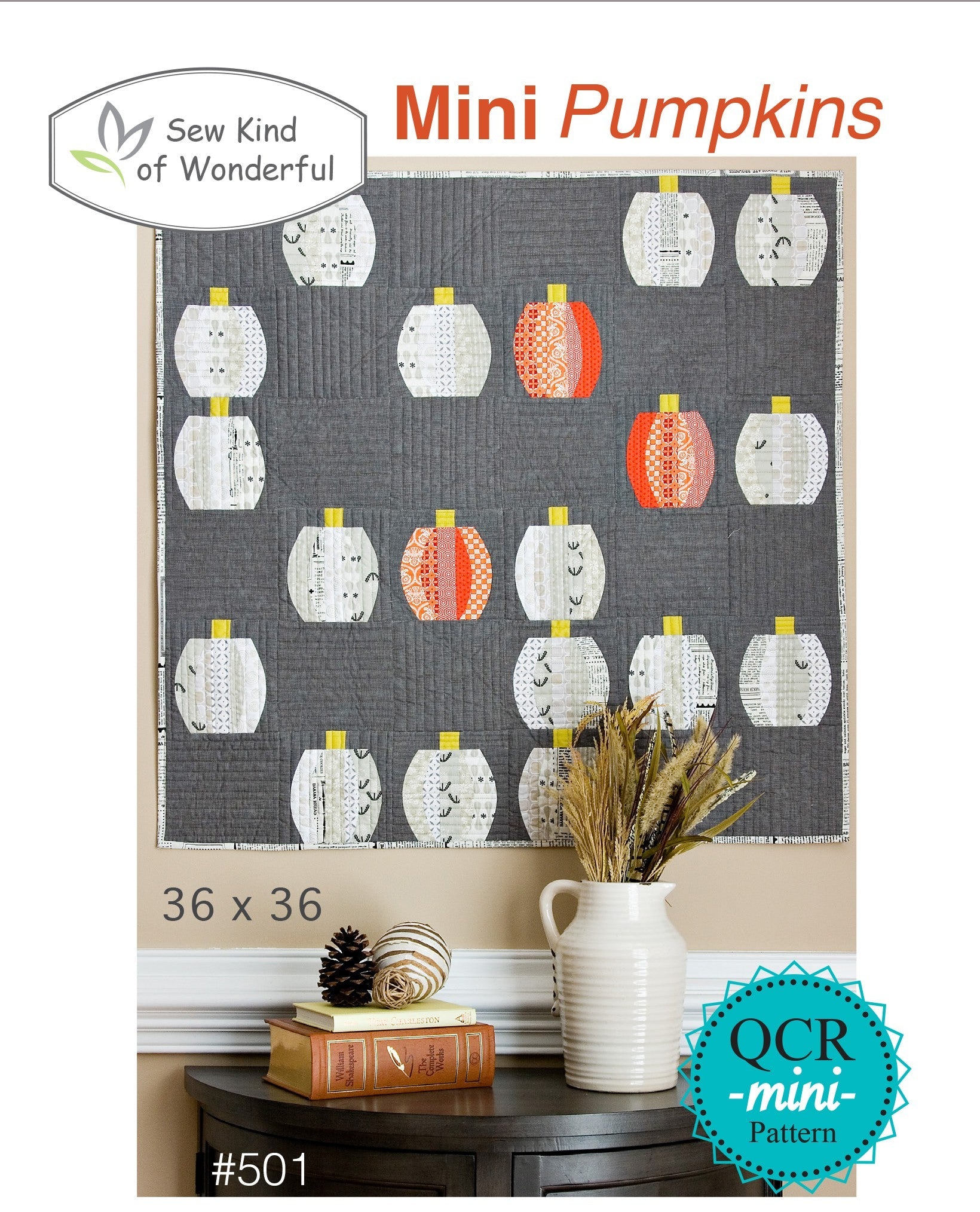 Mini Pumpkins - Linda's Electric Quilters