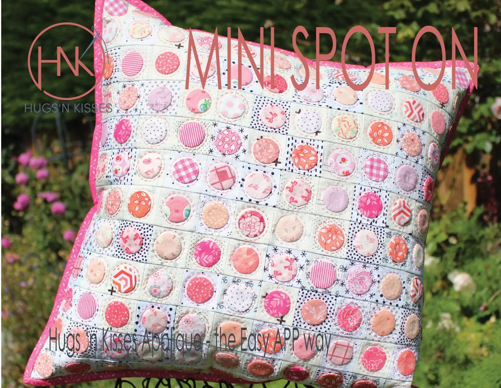 Mini Spot On Cushion - Linda's Electric Quilters