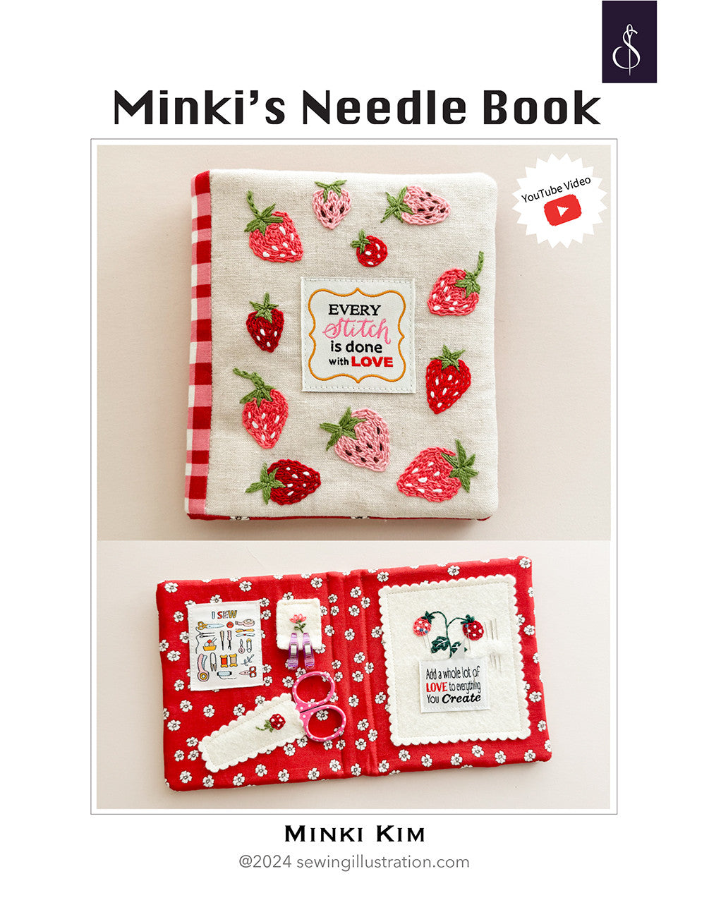 Minki's Needle Book Pattern